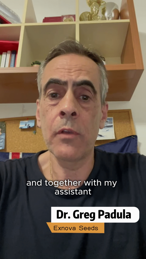 Dr Greg Padula testimonial on pepper breeding