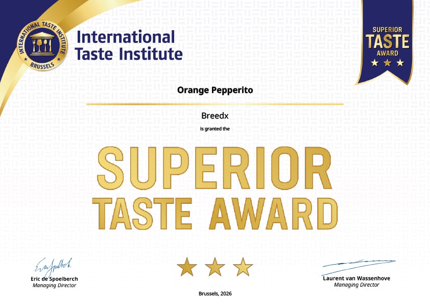 Orange Pepperito Certificate 2026