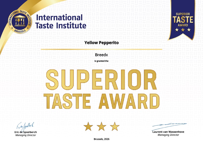 Yellow Pepperito Certificate 2026
